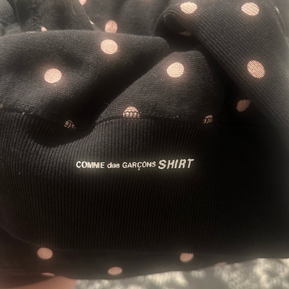 Supreme x Comme Des Garçons Polka Dot Box Logo Hoodie - Picture 4 of 5